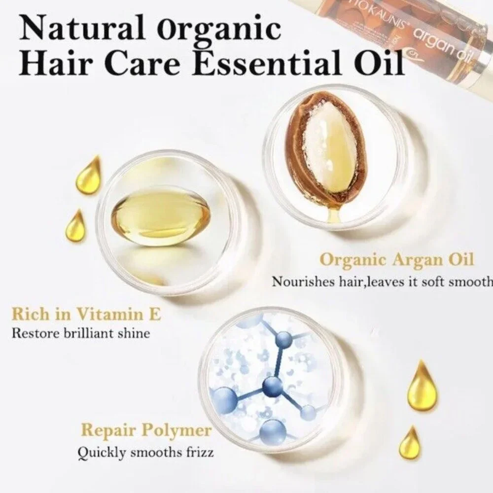 Otto Keunis Argan Oil-hair Serum-silky Hair, Heat Protection, Super‎ Moisturizer